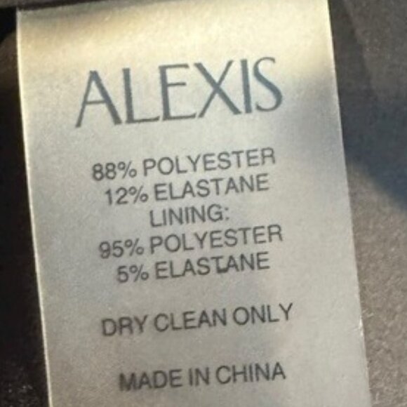 Alexis Black High Waist Wide Leg Crop Pants • Gold Embellished • Size XS • NWT - Picture 9 of 10